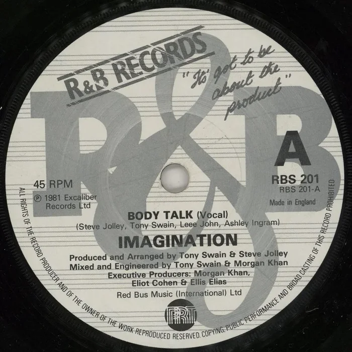 Imagination Body Talk UK 7 ” vinyl
