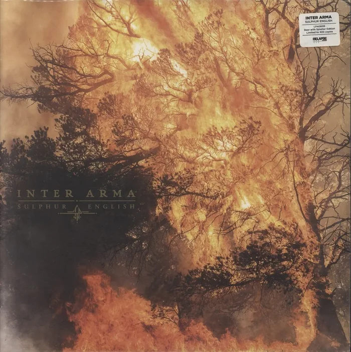 Inter Arma Sulphur English – Beer Splatter Vinyl US 2-LP vinyl set