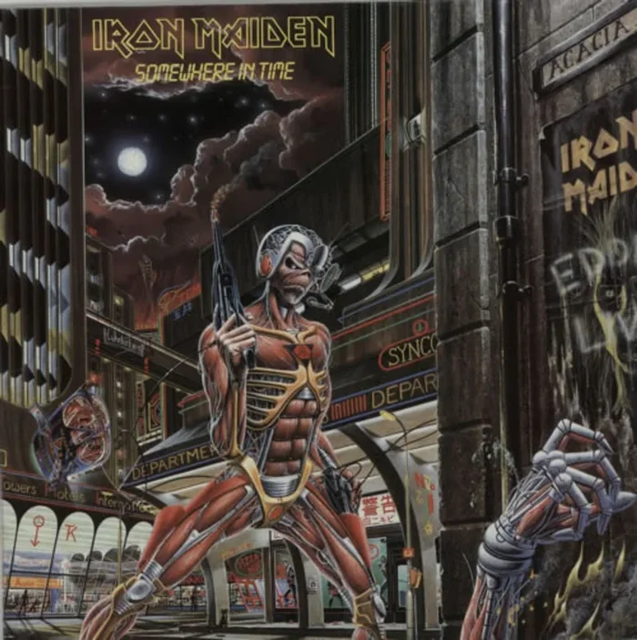 Iron Maiden Somewhere In Time UK Vinyl LP
