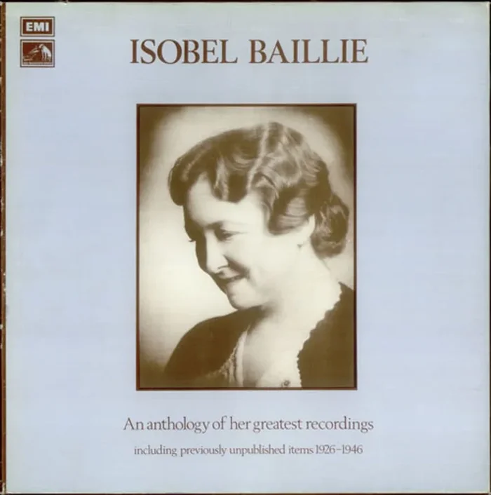 Isobel Baillie An Anthology of Her Greatest Recordings UK 2-LP vinyl set