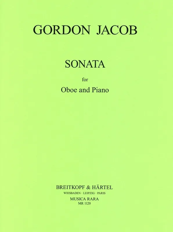 Jacob, Gordon % Sonata – OB/PN