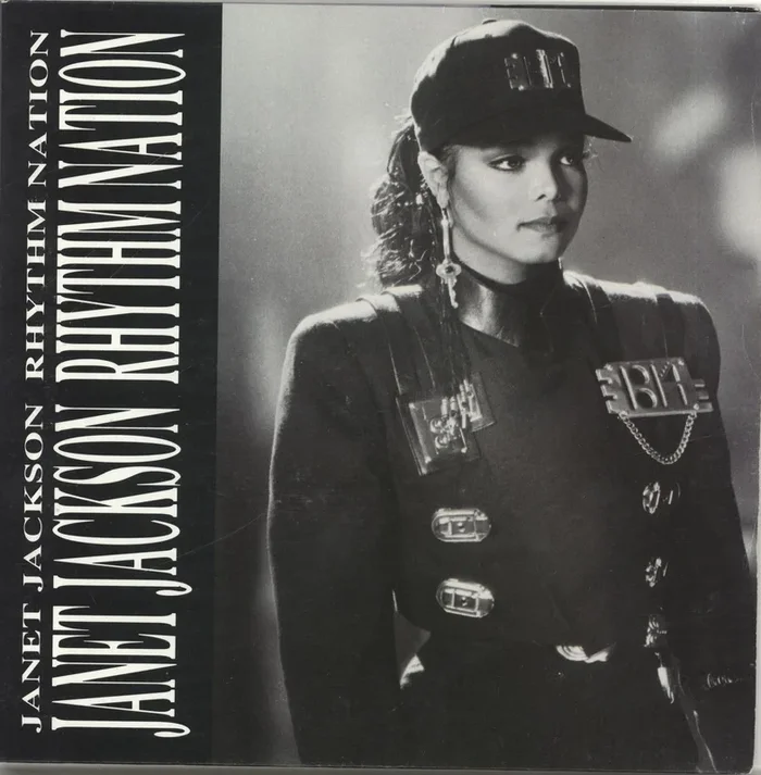 Janet Jackson Rhythm Nation – Gatefold UK 7 ” vinyl