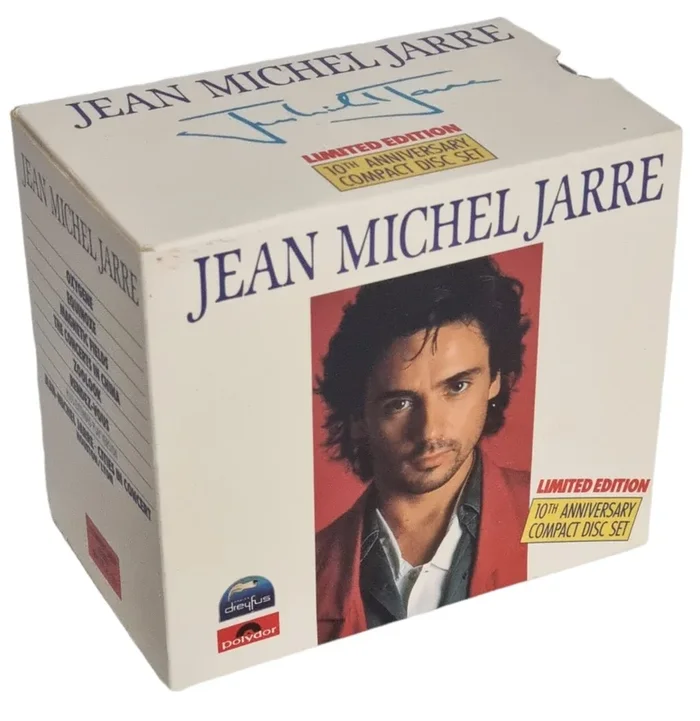 Jean-Michel Jarre 10th Anniversary C.D. Set German Cd album box set
