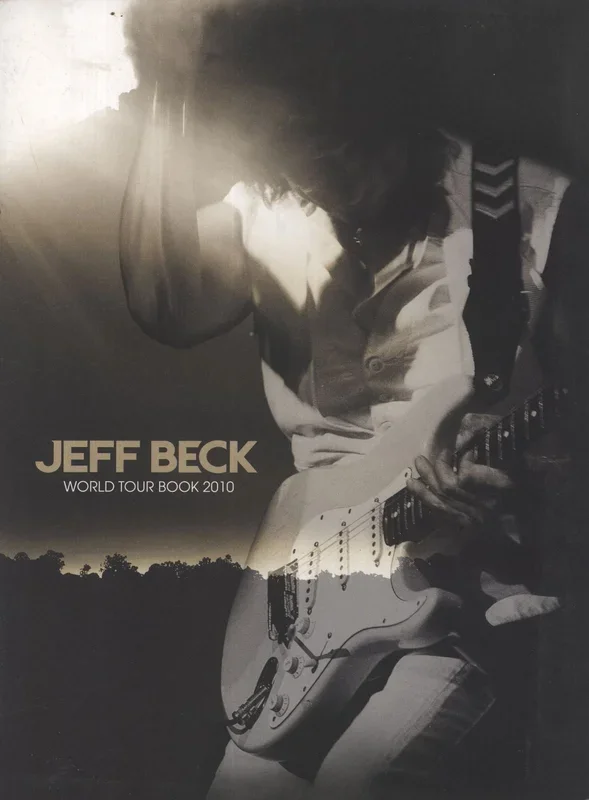 Jeff Beck World Tour Book + Ticket Stub UK Tour programme