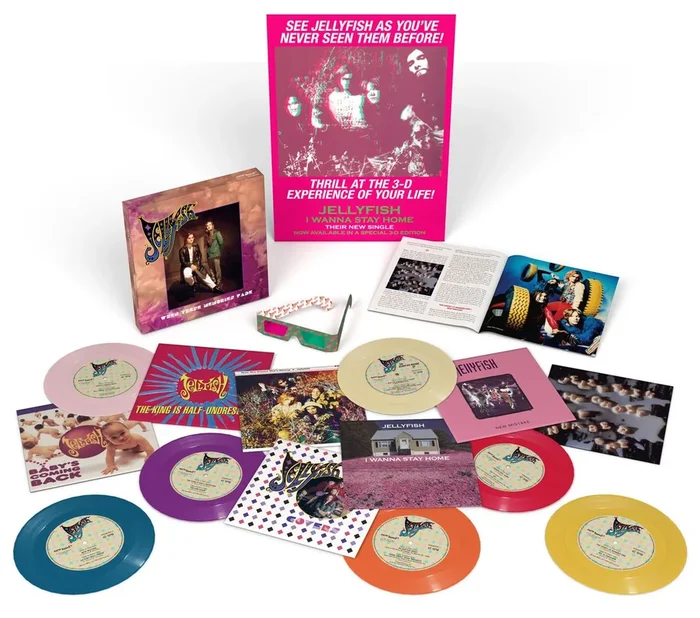 Jellyfish When These Memories Fade – Multi-Coloured Vinyl – Sealed UK 7 ” box set