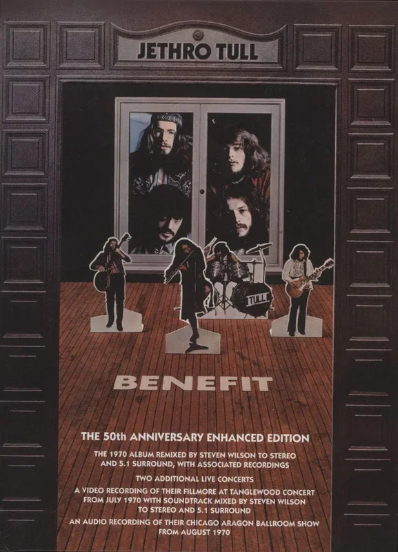 Jethro Tull Benefit – 50th Anniversary 4-CD/2-DVD Deluxe UK Cd album box set