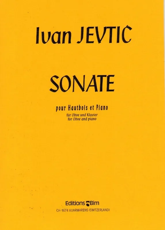 Jevtic, Ivan % Sonate – OB/PN
