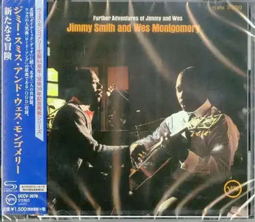 Jimmy Smith Further Adventures Of Jimmy Smith & Wes Montgomery (SHM-CD) – COMPACT DISCS