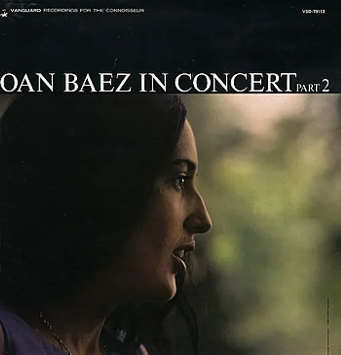 Joan Baez In Concert Part 2 UK Vinyl LP