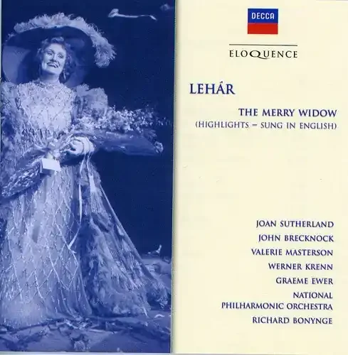 Joan Sutherland Merry Widow (In English) – COMPACT DISCS
