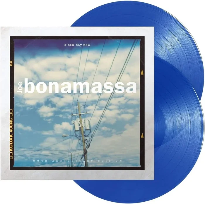 Joe Bonamassa A New Day Now: 20th Anniversary – Blue Vinyl – Sealed UK 2-LP vinyl set