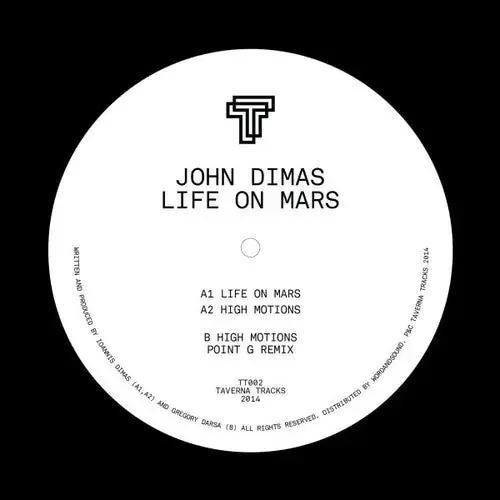 John Dimas Life on Mars (Point G Remix) – 12-INCH SINGLE