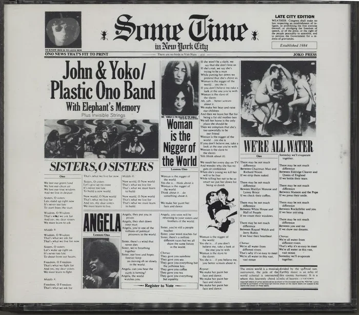 John Lennon Sometime In New York City Dutch 2-CD album set