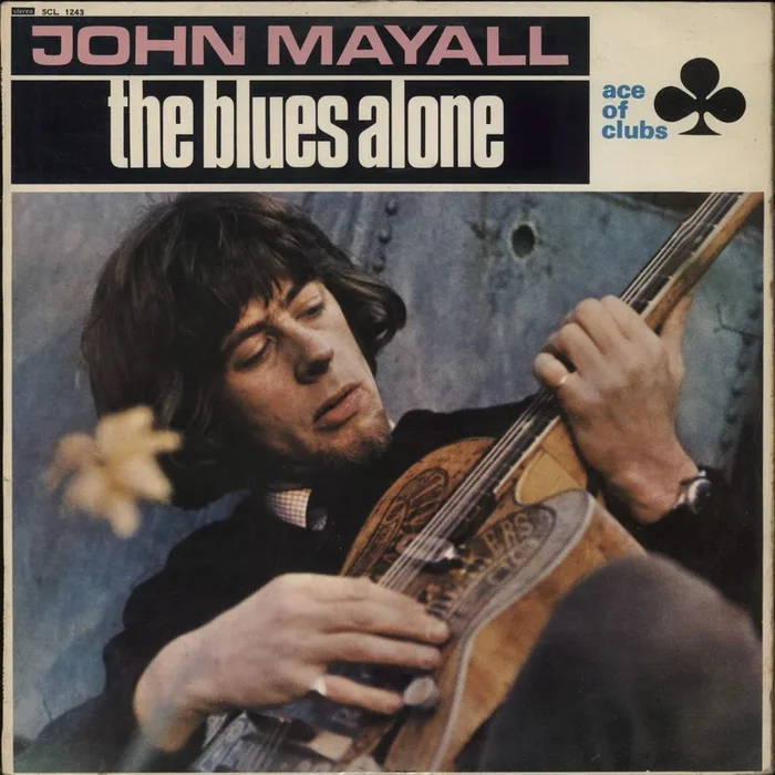 John Mayall The Blues Alone – VG UK Vinyl LP