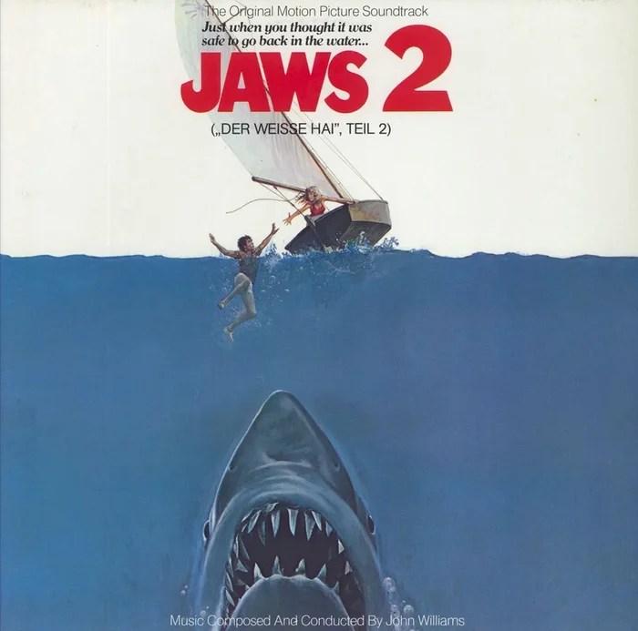 John Williams (Composer) Jaws 2 German Vinyl LP