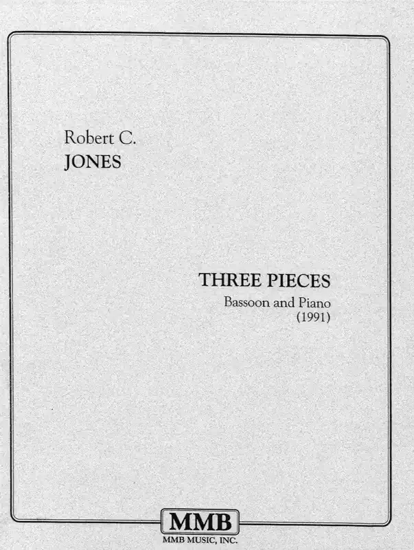 Jones, Robert C. % Three Pieces (1991) – BSN/PN