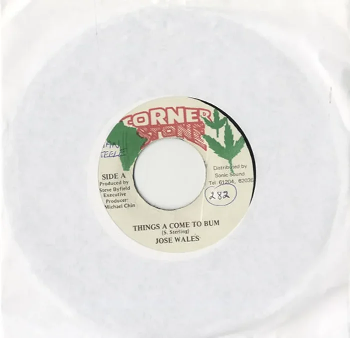 Jose Wales Things A Come To Bum Jamaican 7 ” vinyl