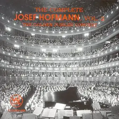 Josef Hofmann Complete Josef Hofmann 2 – COMPACT DISCS