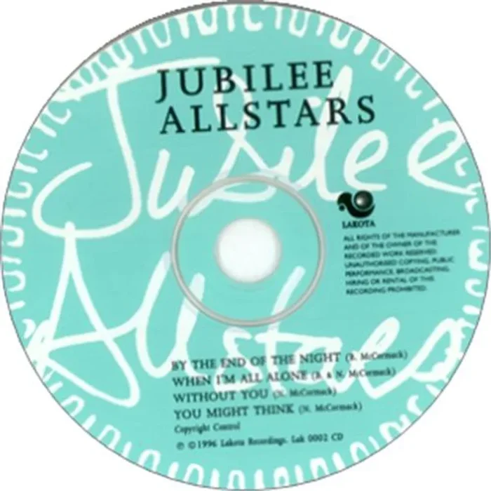 Jubilee Allstars By The End Of The Night UK Promo CD single