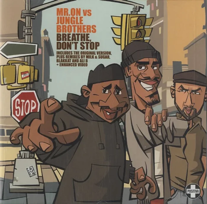 Jungle Brothers Breathe, Don’t Stop UK CD single