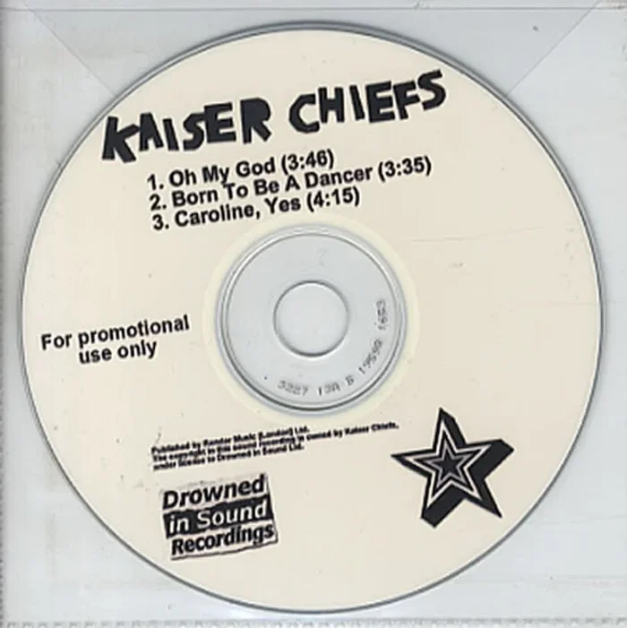 Kaiser Chiefs Oh My God UK Promo CD-R acetate