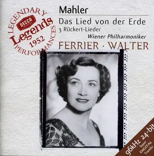 Kathleen Ferrier Das Lied Von Der Erde – COMPACT DISCS