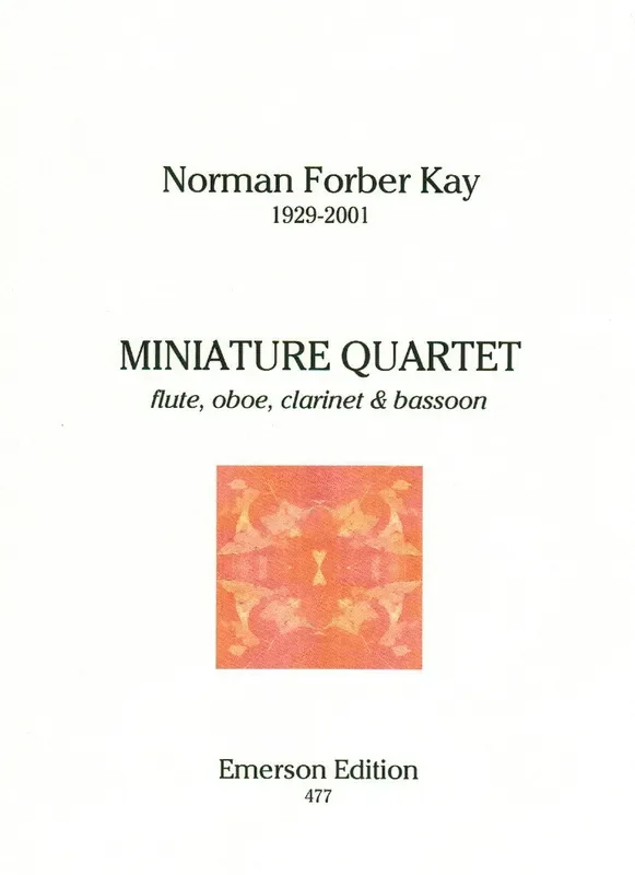 Kay, Norman Forber % Miniature Quartet (score & parts) – WW4