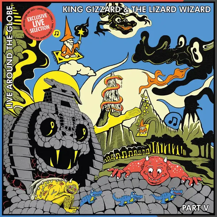King Gizzard & The Lizard Wizard – Live Around The Globe Part V [Colored Vinyl]