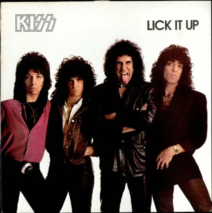 Kiss Lick It Up UK Vinyl LP