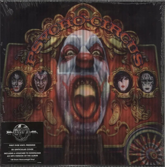 Kiss Psycho Circus – 180gm – 3-D Sleeve – Sealed UK Vinyl LP