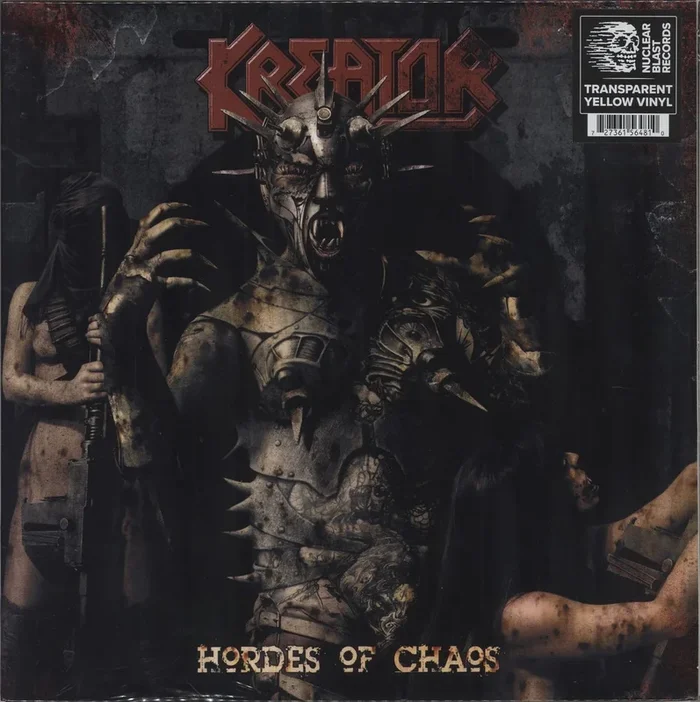 Kreator Hordes of Chaos – Yellow Vinyl – Sealed US Vinyl LP