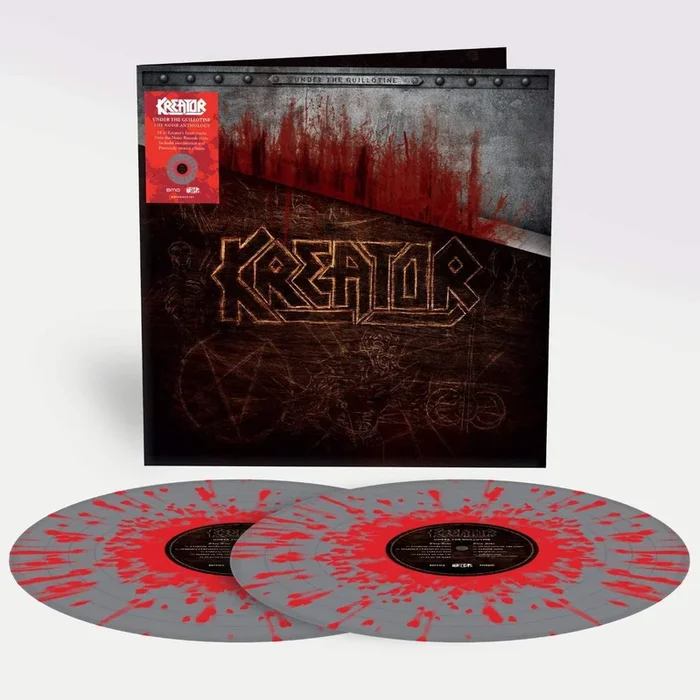 Kreator Under The Guillotine – Splatter Vinyl – Sealed UK 2-LP vinyl set