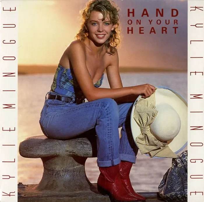 Kylie Minogue Hand On Your Heart UK 7 ” vinyl