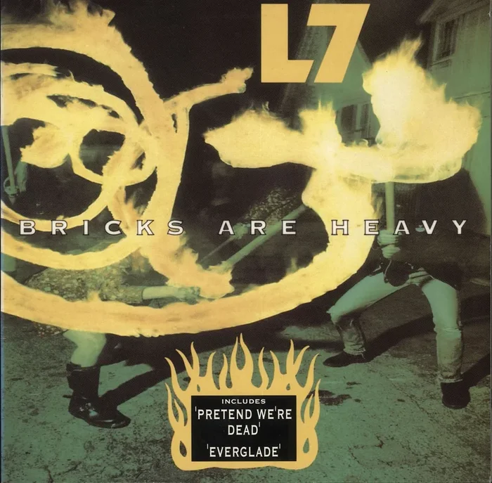 L7 Bricks Are Heavy – EX UK Vinyl LP