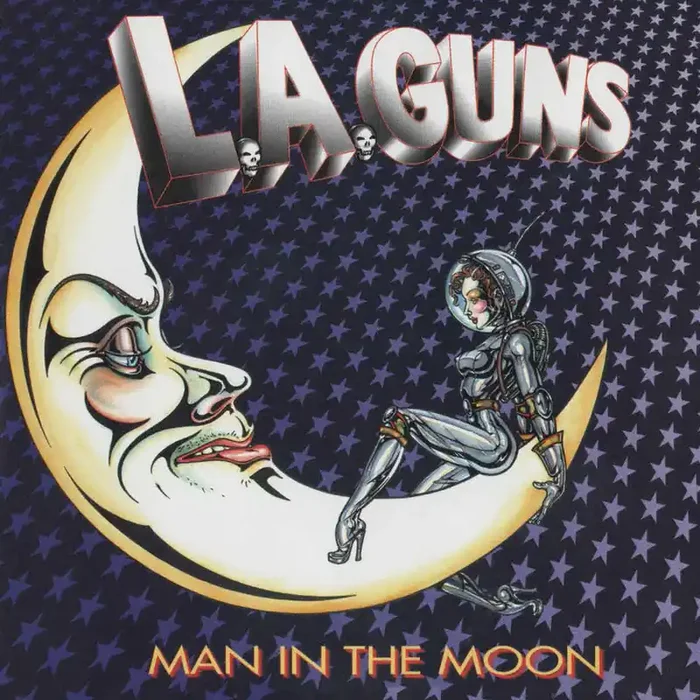 La Guns – Man In The Moon [Colored Vinyl] [Limited Edition] (Red) (Aniv)