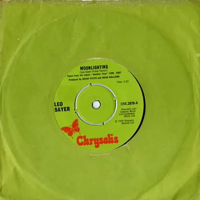 Leo Sayer Moonlighting UK 7 ” vinyl