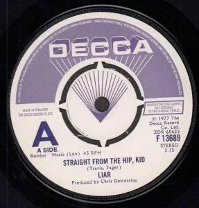 Liar (70’S Rock/Progressive Group) – Straight From The Hip – 7 Inch