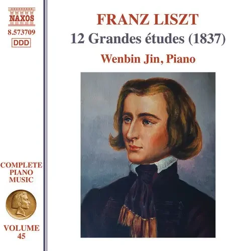 Liszt / Wenbin Jin Franz Liszt 12 Grandes Etudes – COMPACT DISCS