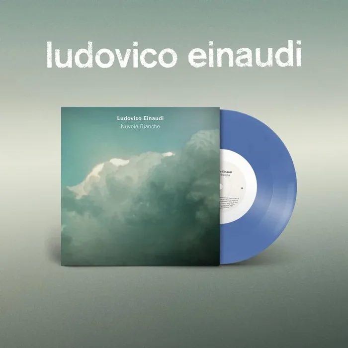 Ludovico Einaudi Nuvole Bianche – Blue Vinyl – Sealed UK 7 ” vinyl