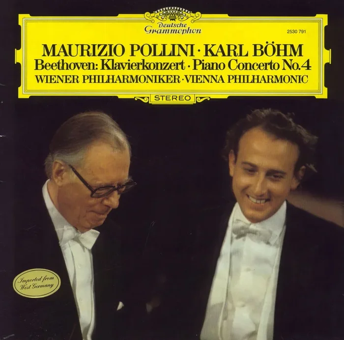Ludwig Van Beethoven Beethoven: Klavierkonzert · Piano Concerto No.4 German Vinyl LP