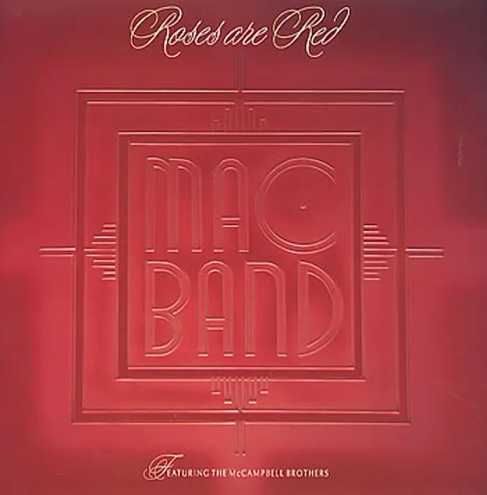 Mac Band Roses Are Red – P/S UK 12 ” vinyl