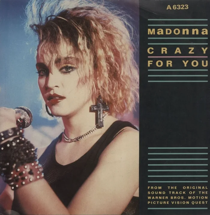 Madonna Crazy For You UK 7 ” vinyl