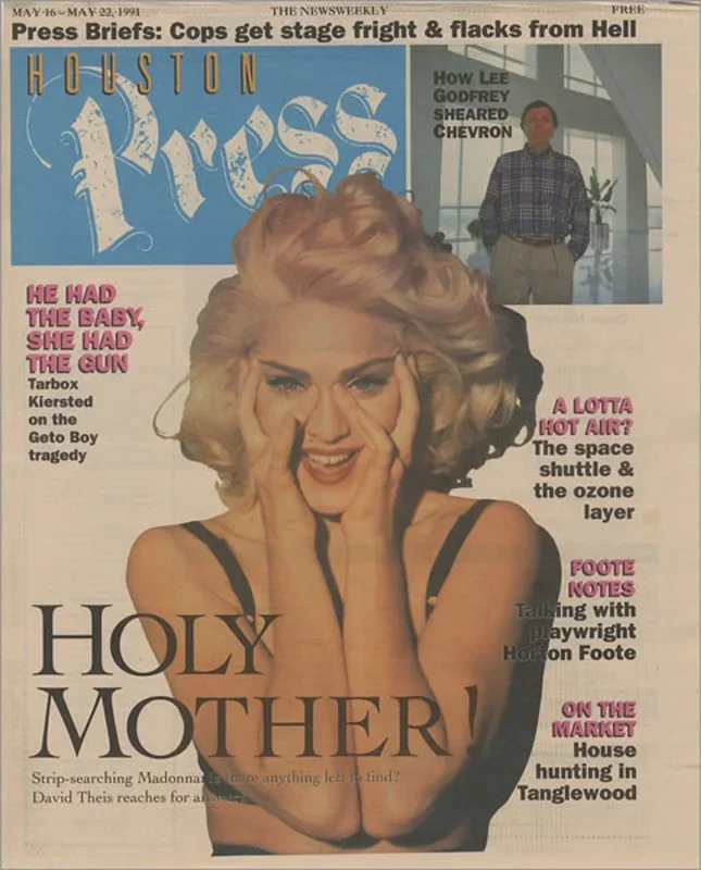 Madonna Houston Press US Magazine