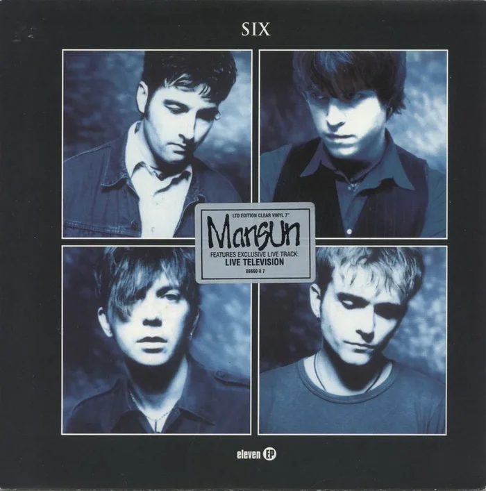 Mansun Six – Clear Vinyl UK 7 ” vinyl