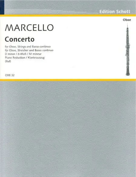 Marcello % Concerto in d minor – OB/PN