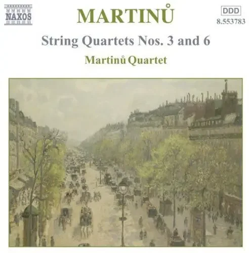 Martinu Quartet String Quartets 2 – COMPACT DISCS
