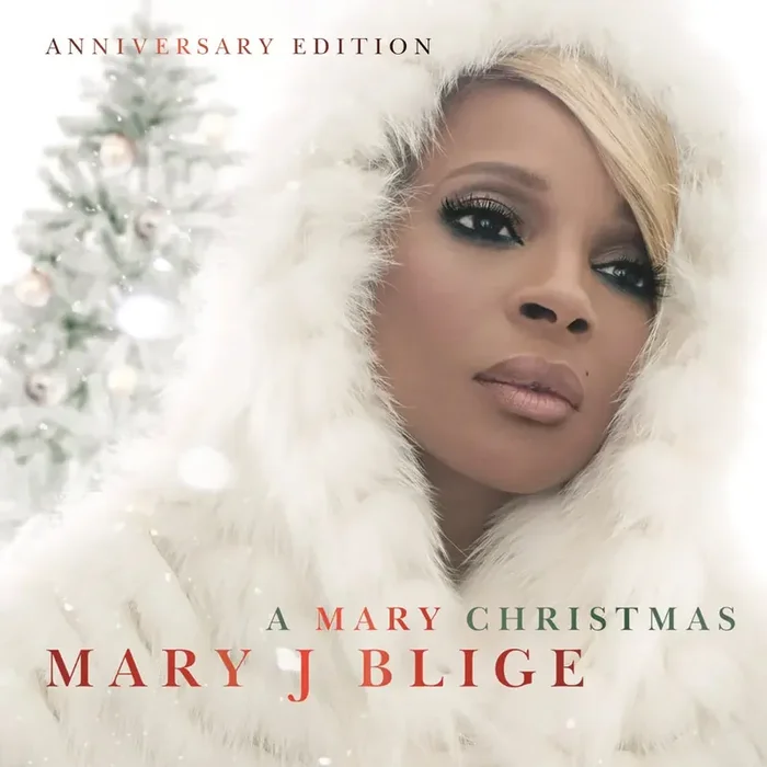 Mary J. Blige – A Mary Christmas Anniversary Edition [Indie Exclusive Limited Edition Translucent Green 2 LP]