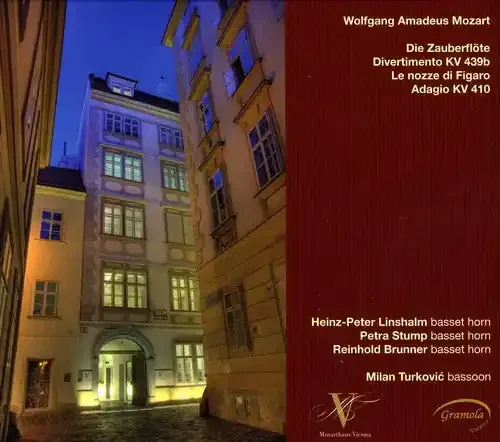 Milan Turkovic Arrangements for Basset Horn & Bassoon – COMPACT DISCS