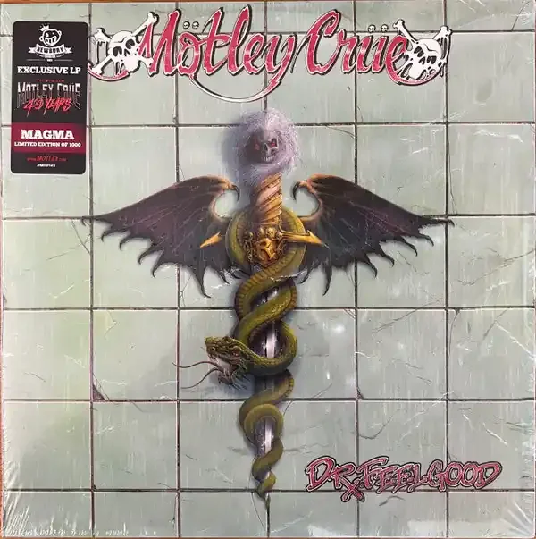 Mötley Crüe – Dr. Feelgood (LP, Album, Ltd, RE, Mag) (Mint (M))