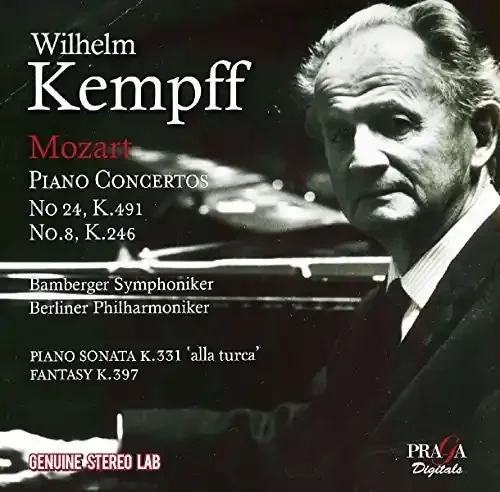 Mozart / Kempff, Wilhelm Mozart Piano Concertos Nos.8 And 24